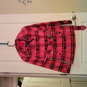 Pink envelope pink and purple peacoat